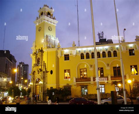 ´alcaldia De Miraflores´ Miraflores District Lima Peru Stock Photo