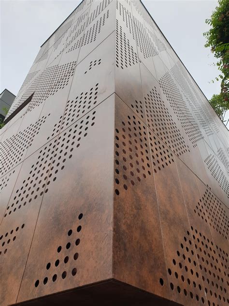 Perforated Metal Facades Dezeen In 2020 Facade Archit