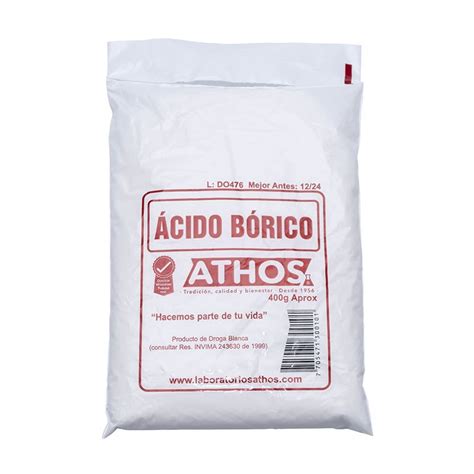 Acido Borico 400 Gramos Athos Mis Droguerías Farmacenter Salud