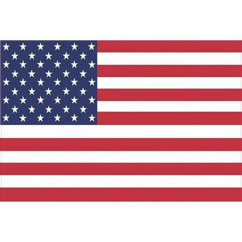 6x4 United States Us Flag Bumper Stickers Decal Car Window Sticker
