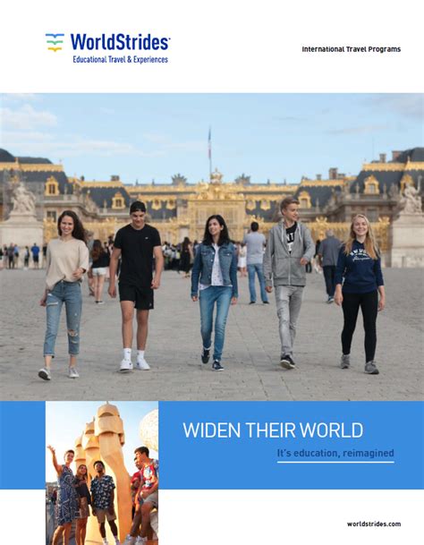 International Student Tours And Travel Worldstrides Educational Travel