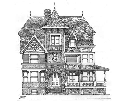 Plan 12805gc Richly Detailed Exclusive Victorian House Plan In 2023