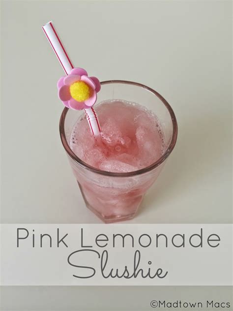 Make This Pink Lemonade Slushie Charisa Darling