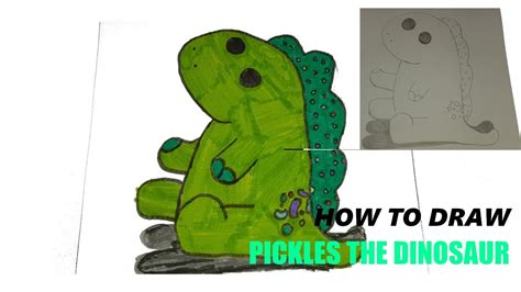 How To Draw Pickles The Dinosaur Moriah Elizabeth YouTube