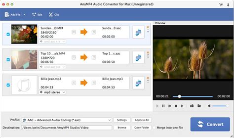 Anymp4 Audio Converter Mac 破解版 易于使用的mac音频转换器麦氪派