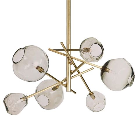 Regina Andrew Molten Glass Chandelier in 2021 | Brass chandelier, Glass chandelier, Globe chandelier