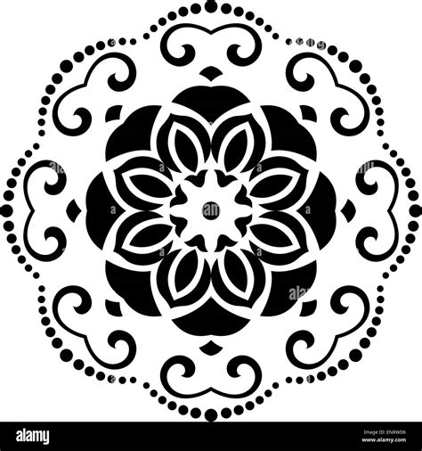 Damask Vector Orient Pattern Stock Vector Image And Art Alamy