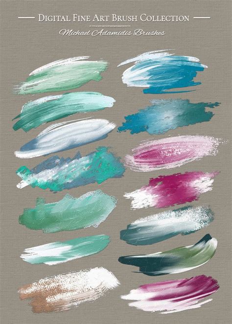 Photoshop Brushes For Painting Oil Painting Brushes For Digital Art