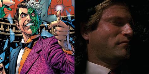 The Dark Knight 10 Biggest Ways Two Face Changed From The Comics