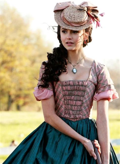 Hand Made Vampire Diaries Katherine 1864 Croquet Dress Katherine