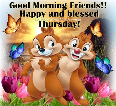 Good Morning Friends Happy And Blessed Thursday Pictures