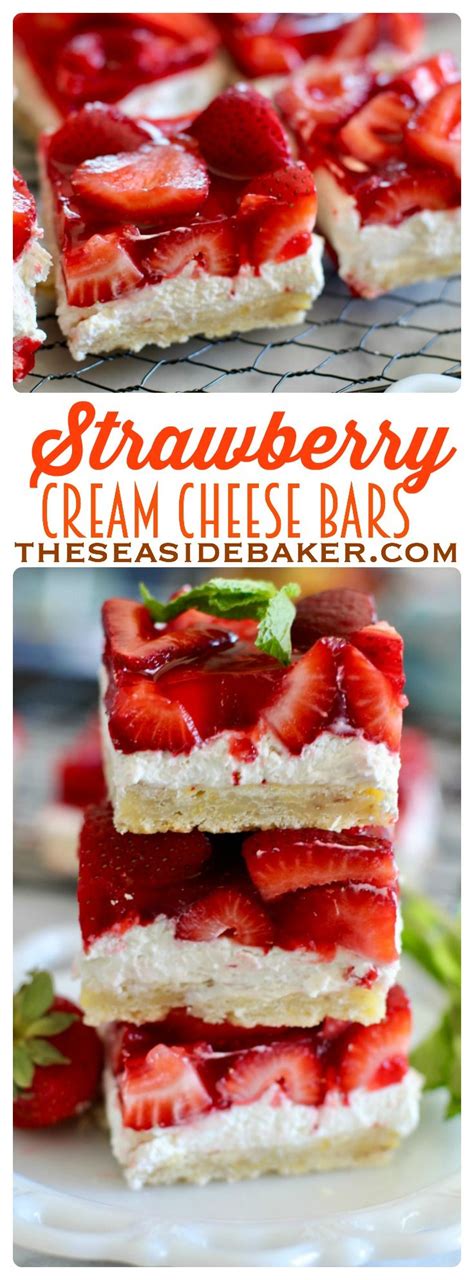 Buttery Shortbread Crust Creamy Cheesecake Filling And Fresh Glazed