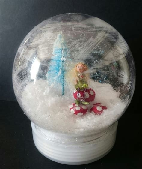 Fairy Winter Wonderland Snow Globe By Kat Hazelton Snow Globe From