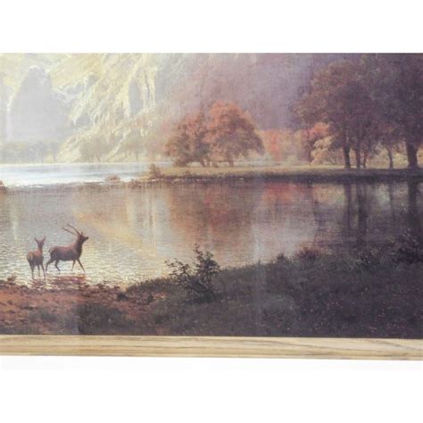 Sierra Nevada Morning By Albert Bierstadt Reproduction Lithograph On