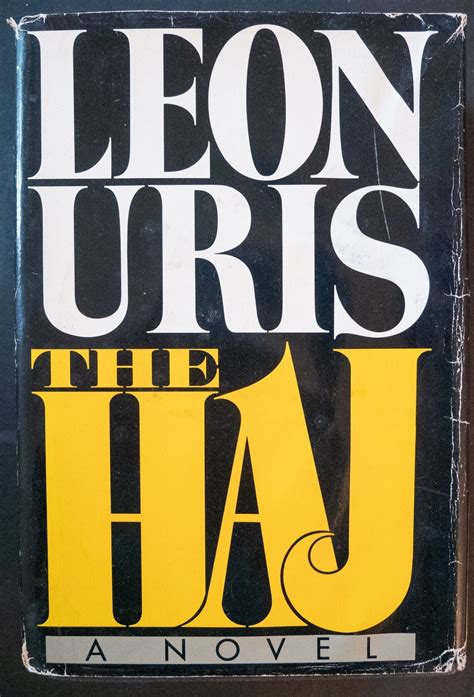 The Haj 1984 By Leon Uris First Edition Etsy