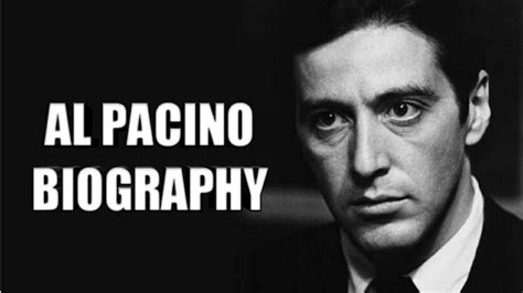 Al Pacino Biography Glorious Cinema Vignesh Youtube