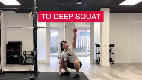 Toe Touch Squat With Reach Full Body Squat Warm Up Mobility Exercise Youtube