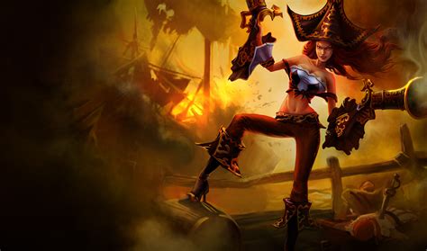 League Of Legends Wallpaper Miss Fortune The Bounty Hunter