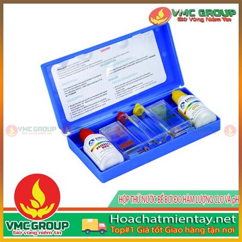 BÁN HỘP THỬ NƯỚC BỂ BƠI ĐO HÀM LƯỢNG CLO VÀ pH HCKG HÓA CHẤT KIÊN