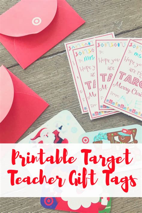 Printable Target Teacher T Tags The Momma Diaries