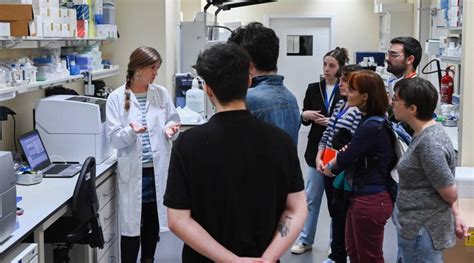 Around Seventy Researchers Attend An Open Day At The Scientific