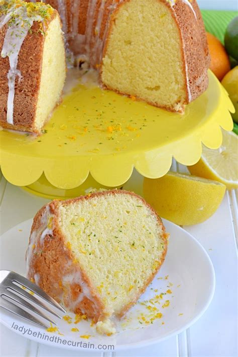 Citrus Vanilla Pound Cake Pound Cake Recipes Cupcake Recipes Cake