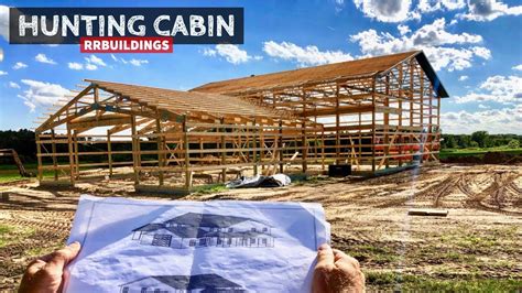 For me, a kit is a perfect way to own a cabin. Building a Hunting Cabin - YouTube