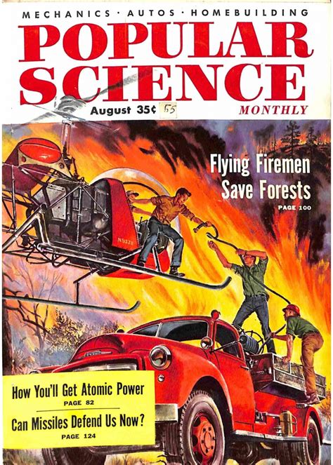 Popular Science Magazine August 1955