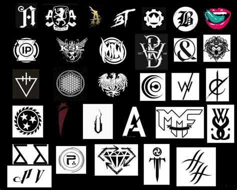 Prezentace Panoráma Extáze Guess The Band Metal Logo Quiz Jizva