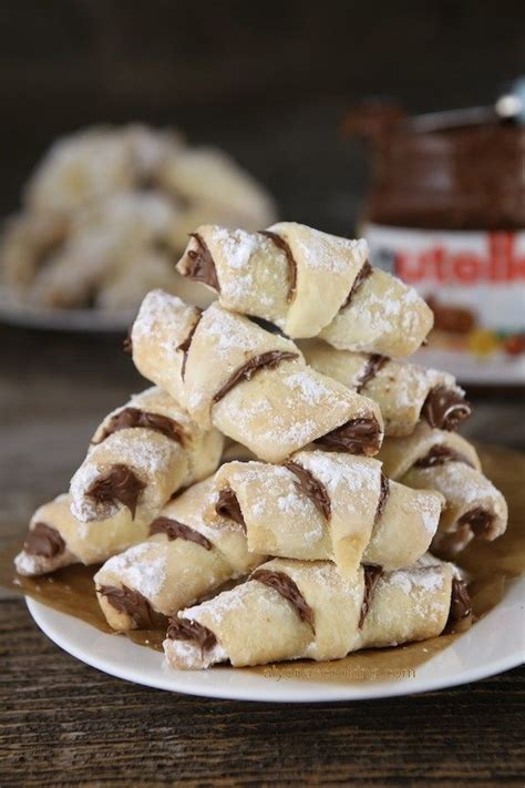 Nutella Rogaliki Russian Crescent Cookies With Step By Step Photos