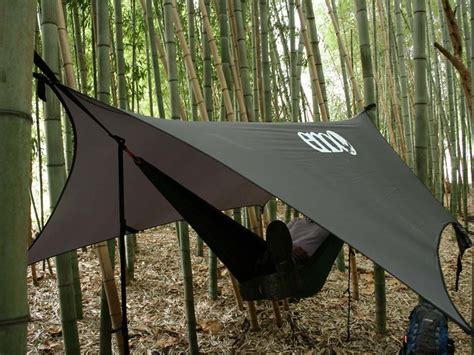 Durability & weight of reused tent fly as tarp. ENO ProFly Rain Tarp --- Tent shaped hammock tarp for summer/rain weather camping! | El Aire ...