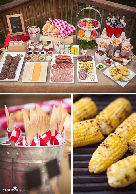 Fun Food And Snack Bar Ideas For A Party Bbq Party Food Bbq Ideas Food Backyard Bbq Party