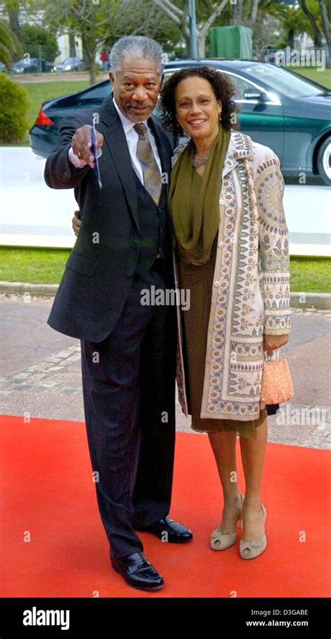 Dpa Us Actor Morgan Freeman L And His Wife Myrna Cole Lee Smile