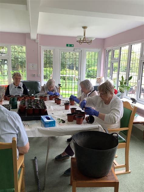 Gardening Club Sibbertoft Manor Care Home With Nursing