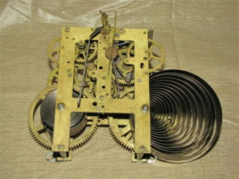 Antique Sessions Mantle Clock Movement Parts Repair Antique Price