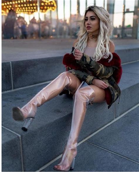 Hot Sale Autumn Sexy Women Pointed Toe Pvc Boots Fashion Gladiator