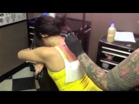 Jasmine V Getting A Tattoo Youtube