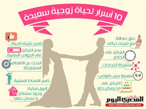 10 أسرار لحياة زوجية سعيدة المصري اليوم