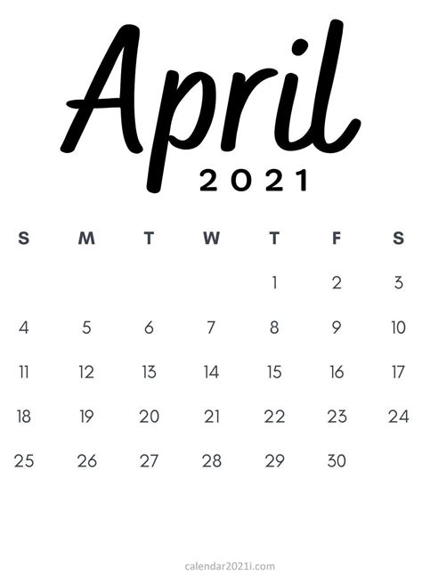 We have added a variety of alphabet letters in stencil format. Free Minimalist 2021 Calendar Monthly Printable | Calendar ...