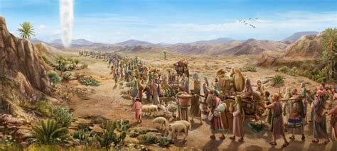 Bible Storie Exodus The Isrealites Leave Egypt