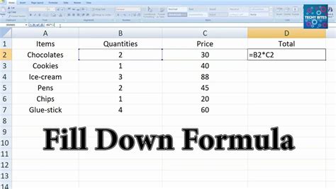 Microsoft Excel Fill Column With Formula Bettalasvegas