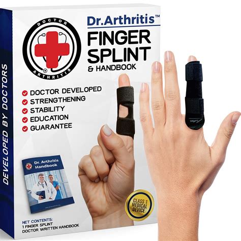 Doctor Developed Finger Splint And Handbook Trigger Finger Arthritis