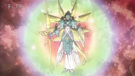 HolyAngemon And Angewomon Mega Digivolve To Seraphimon And Ophanimon