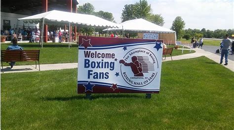 Induction Weekend At The Boxing Hall Of Fame In Canastota
