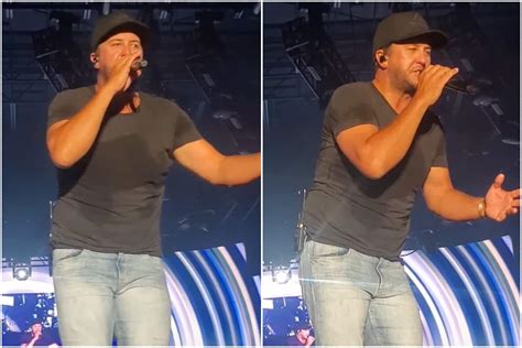 Watch Luke Bryan Stops Concert To Break Up A Fight Why The Hell Were Y All Fighting During