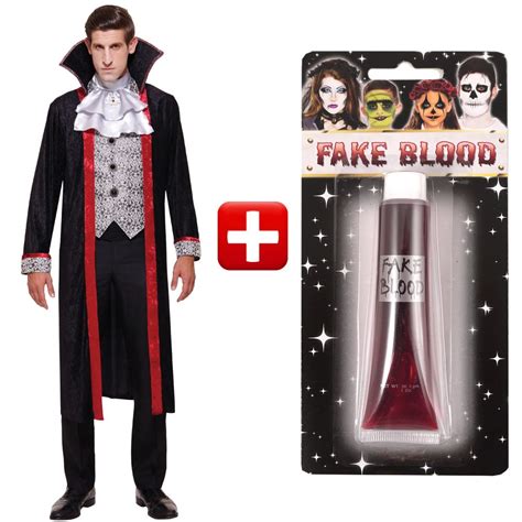 Couples Idea Mens Womens Vampire Halloween Fancy Dress Costume Ebay