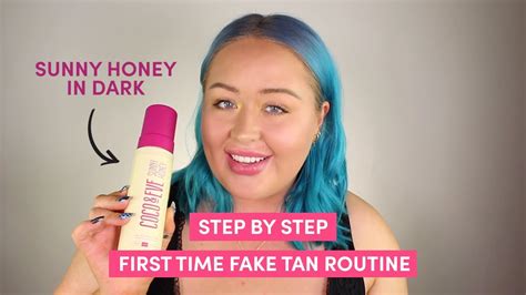 Easy Step By Step Fake Tan Routine At Home For Glowing Skin Sunny