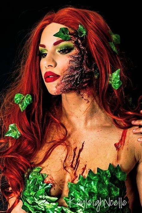 Diy Poison Ivy Costume In 2020 Ivy Costume Poison Ivy Costumes