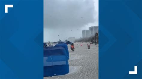 Couple Hospitalized After Waterspout Appears At Clearwater Beach Wtsp Com