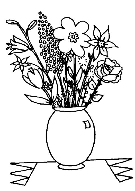 Kleurplaat bloemenkrans kleurplaat kerst kleurplaten kerstkrans. Flores Dibujos Para Colorear - Dibujos1001.com